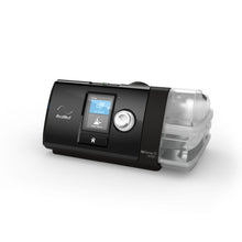 Load image into Gallery viewer, ResMed AirSense™ 10 AutoSet Card-to-Cloud CPAP Machine with HumidAir™ Heated Humidifier w Heated Tube, 6 Pack of HypoAllergenic Filters, and an SD Card Reader ***