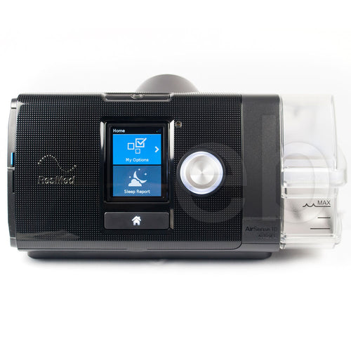 ResMed AirSense™ 10 CPAP Machine with HumidAir™ Heated Humidifier w Heated Tube and 6 Pack of HypoAllergenic Filters **