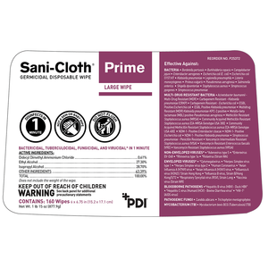 Sani-Cloth® Prime Germicidal Disposable Wipes