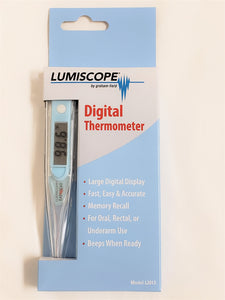 Lumiscope Jumbo Display Digital Thermometer